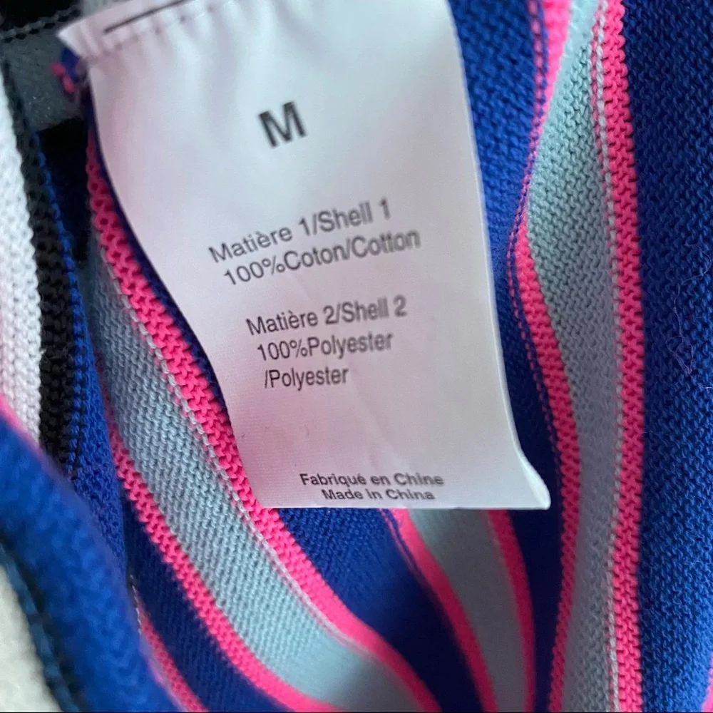 Sonia by Sonia Rykiel Striped Knit Dress SZ Medium NEW - Picture 7 of 13